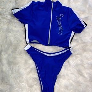 Krownsz two piece swim suit